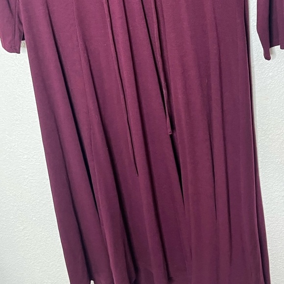 Torrid Lace Ip Burgundy Dress Sz 2 - Picture 3 of 7